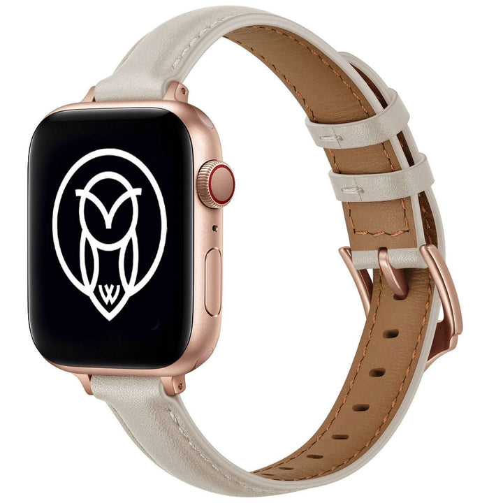 Cleta Leather Strap | apple, Apple Watch accessories, apple watch bands, apple watch bands cheap, apple watch bands clearance, apple watch bands for women, apple watch bands sale, Apple Watch gadgets, Apple Watch gear, Apple Watch Straps, black, genuine leather, gold, rose gold, series 9, tang buckle, watch bands for Apple Watch, watch straps for Apple Watch, women | WizeBand
