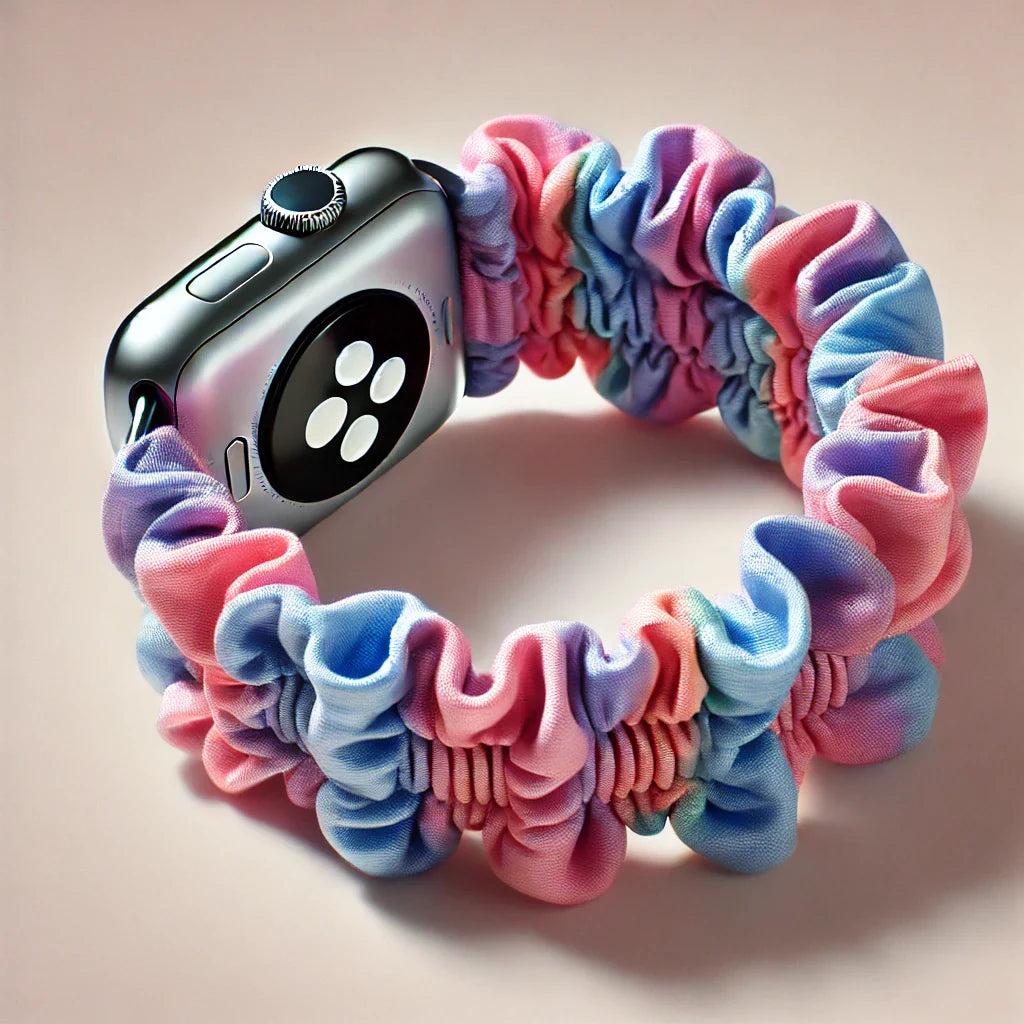 Stylish and Comfortable Apple Watch Band Scrunchies - Perfect for Any Outfit