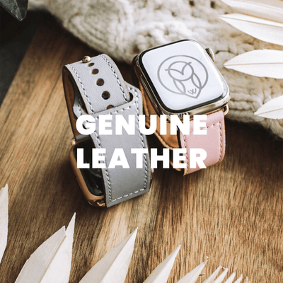 Genuine Leather Apple Watch Band Collection