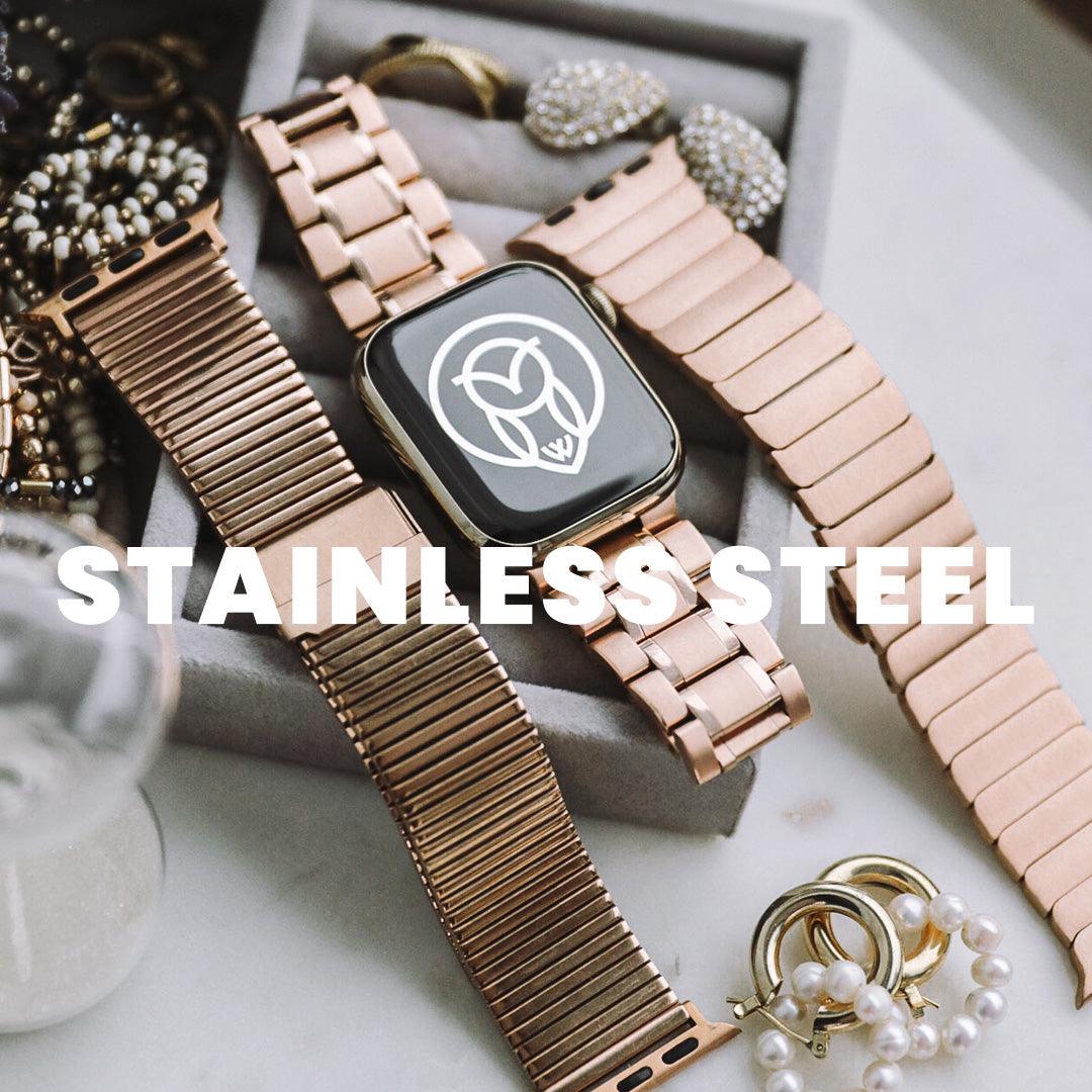 Stainless Steel Apple Watch Bands