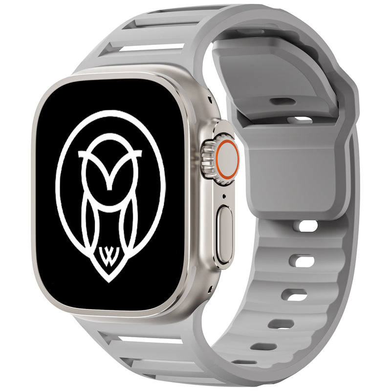 Apple Watch Ultra 2 Band - Cadmus Grey Silicone Band