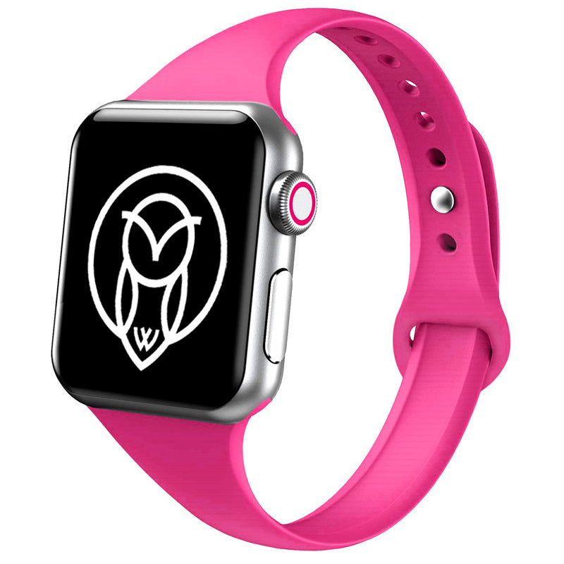 WizeBand Apple Watch Sport Band Apple Mare Silicone Band Mare French Rose 38 40 41 42mm