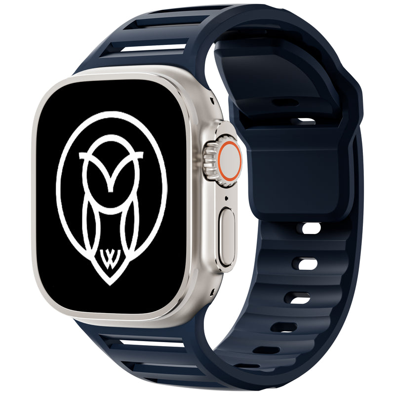 Cadmus Inky Blue Silicone Band