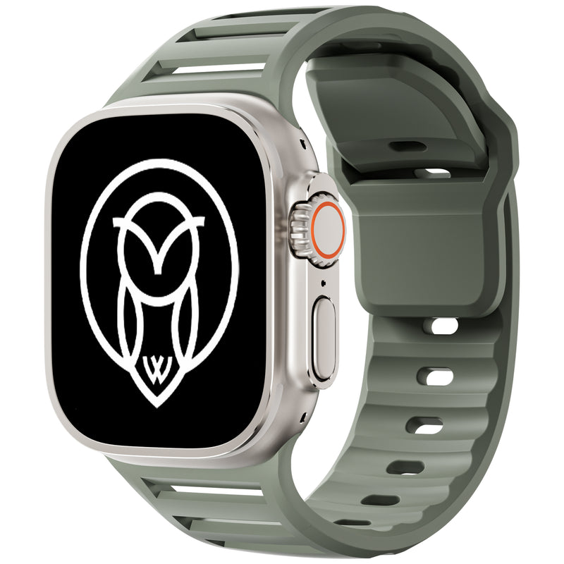 Apple Watch Ultra 2 Band - Cadmus Sage Silicone Band