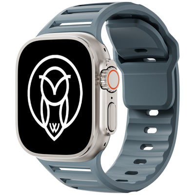 Cadmus Denim Blue Silicone Band