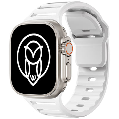 Cadmus White Silicone Band