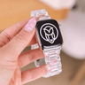 Perla Clear Silver Hardware
