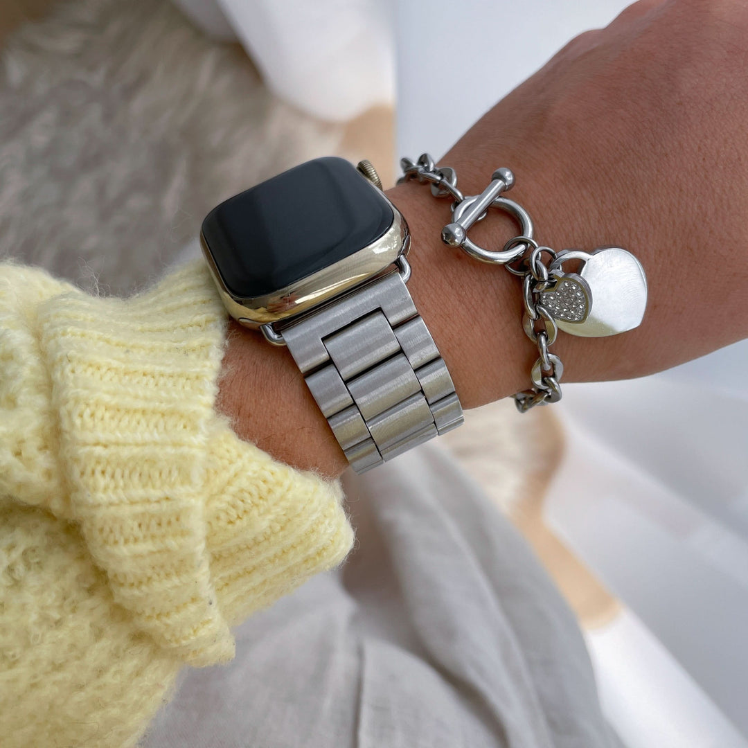Apple Stainless Watch Band - Style & Comfort with Tokyo | WizeBand