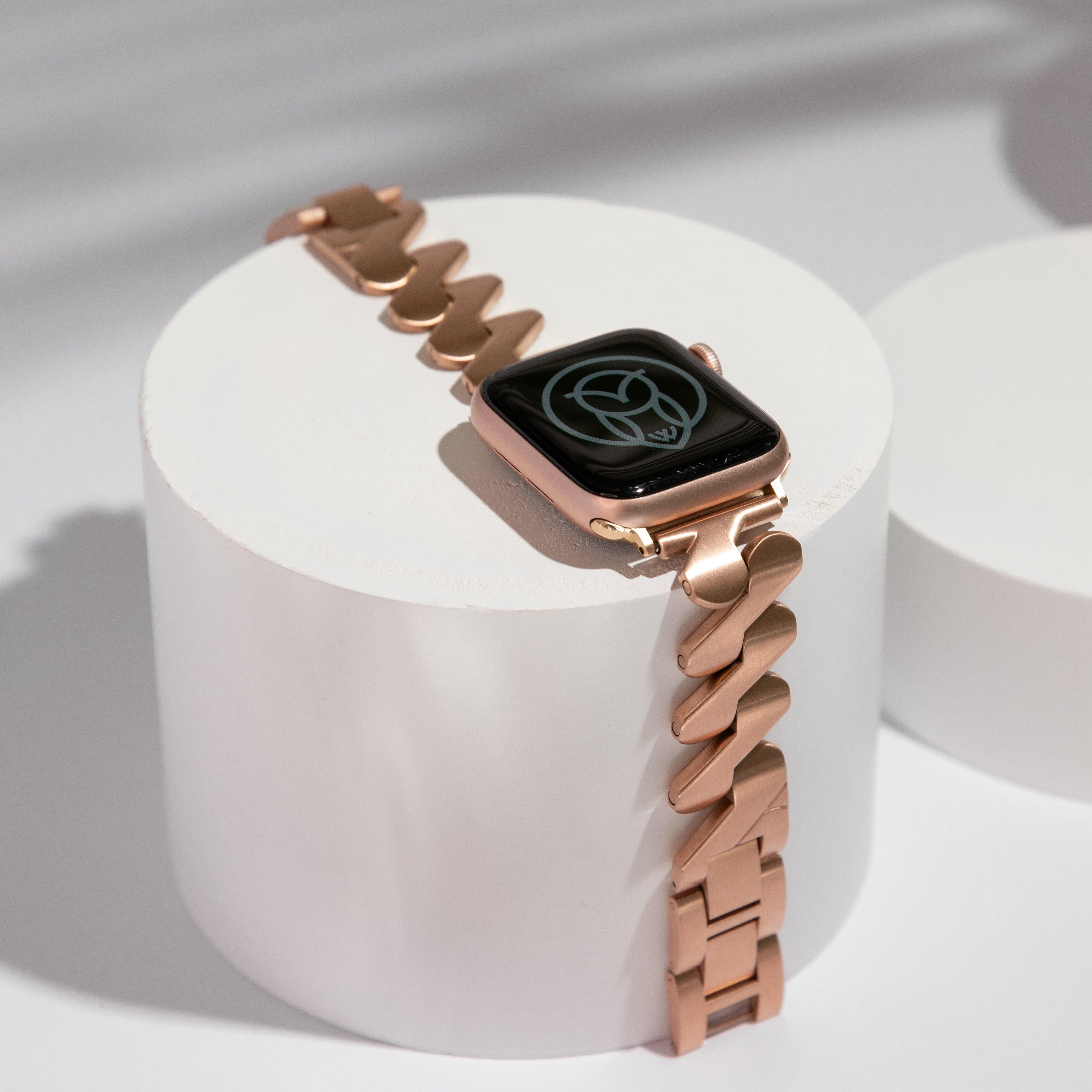 Gucci Style Apple Watch Band Electra Stainless Strap WizeBand
