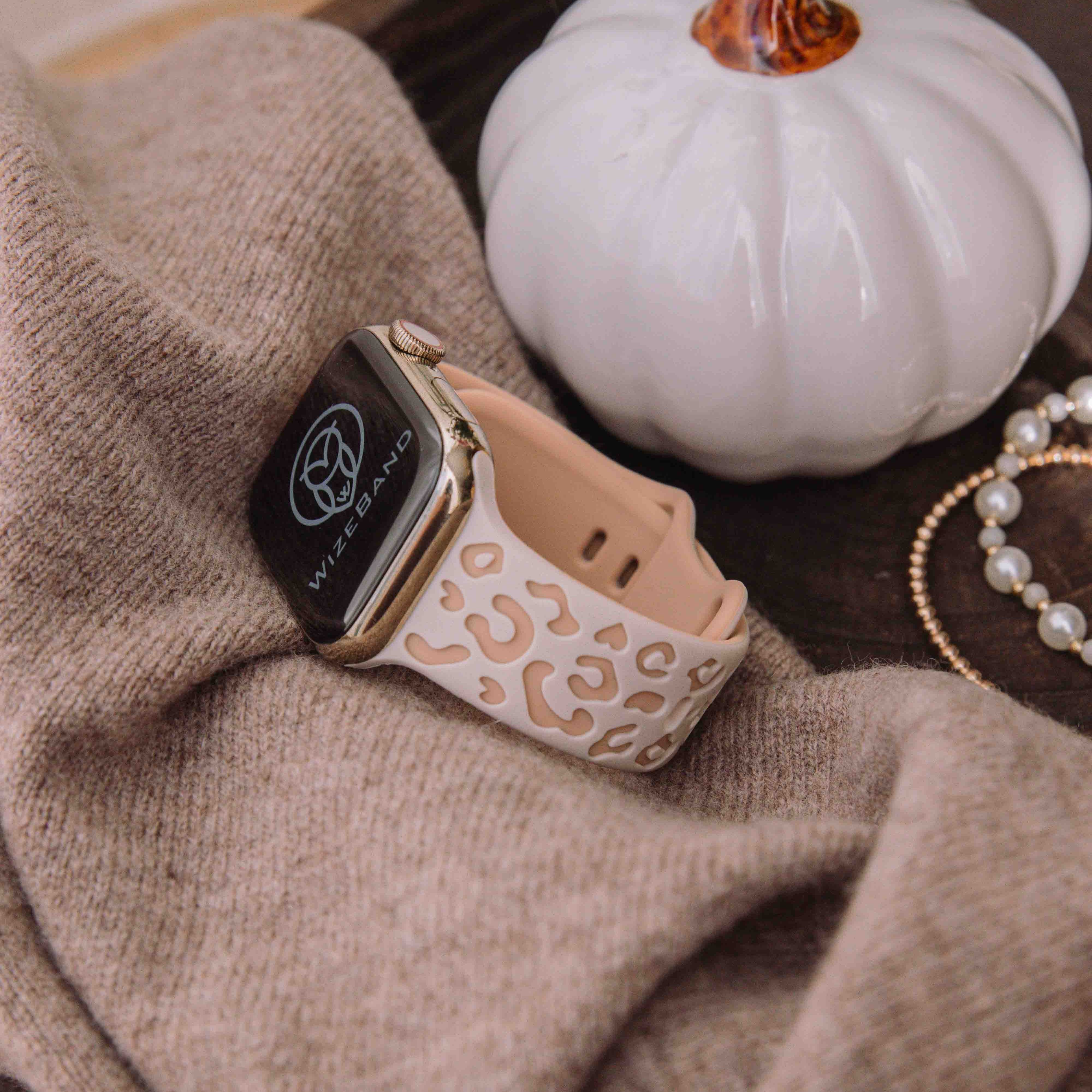 Leopard Print Silicone Apple Watch Band – Nala Silicone Band