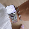 Perla Purple Quartz Silver Hardware