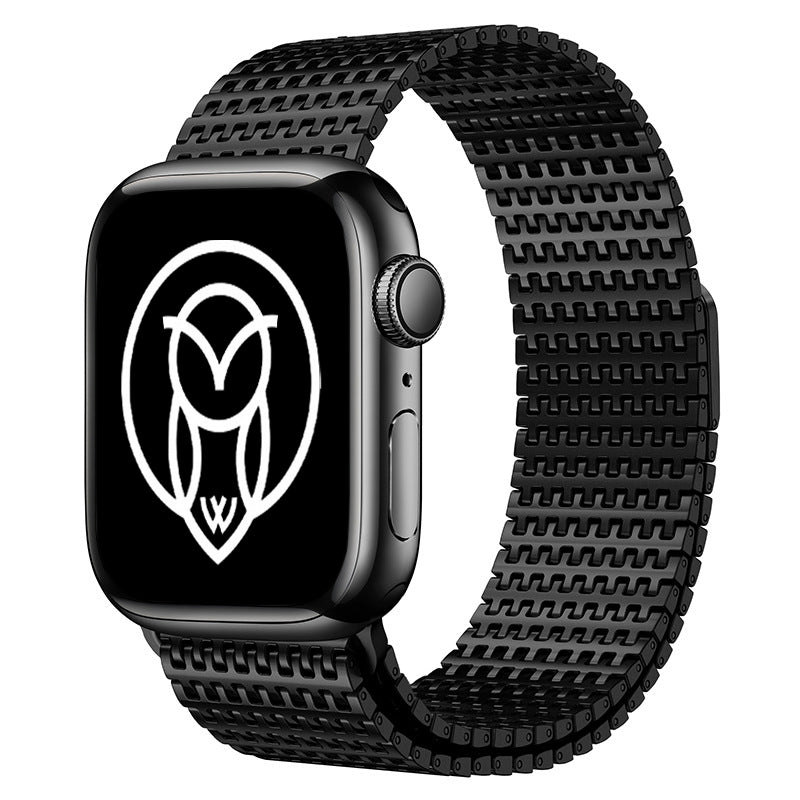 Black Magnetic Stella Apple Wtachband