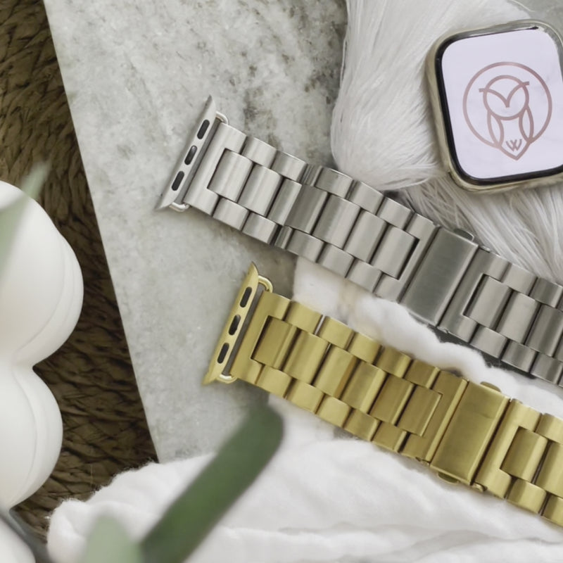 TOkyo apple stainless watch band video
