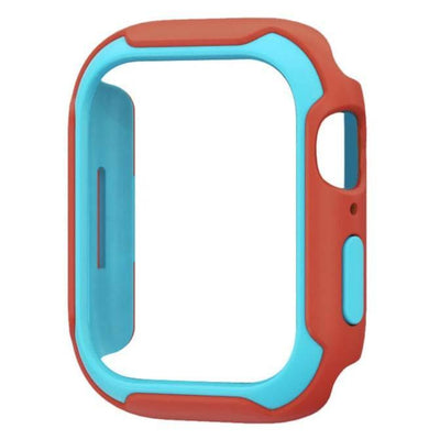 Image capturing the flexible nature of the Clara Case, demonstrating ease of installation on the Apple Watch.