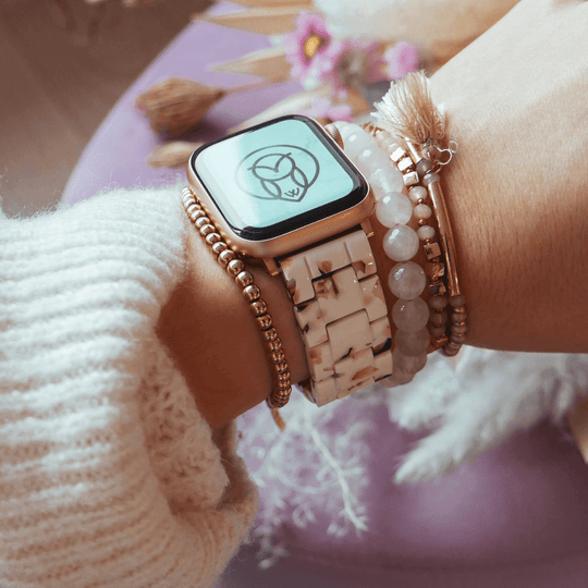 Perla Ceramic Strap — Apple Watch Band | WizeBand