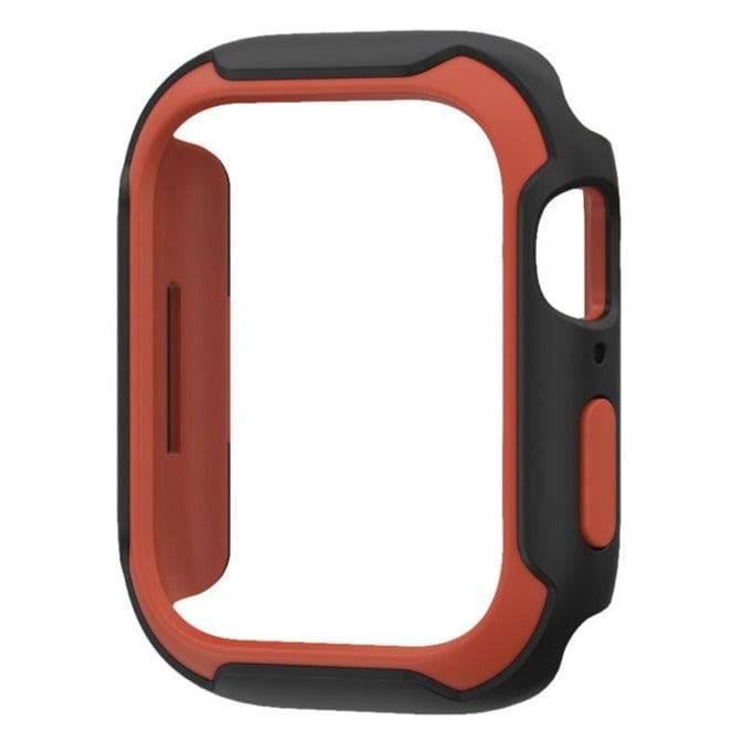 Overhead shot of the Clara Protective Case, showcasing its full coverage design for Apple Watch Series 7 45mm.