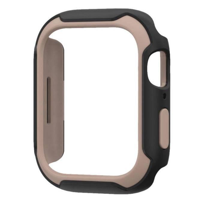 Clara Protective Case | apple, Apple Watch accessories, Apple Watch gadgets, Apple Watch gear, black, case, gold, men, series 7, series 9, silicone, silver, tempered glass, woman, women | WizeBand