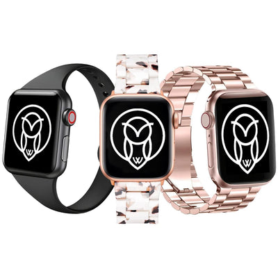 All Day Bundle | Apple Watch accessories, apple watch bands, apple watch bands cheap, apple watch bands clearance, apple watch bands for women, apple watch bands sale, Apple Watch gadgets, Apple Watch gear, Apple Watch Straps, blackfriday22, ceramic, gold, metal, perla, rose gold, series 9, silicone, tortoise, tortoiseshell, watch bands for Apple Watch, watch straps for Apple Watch | WizeBand