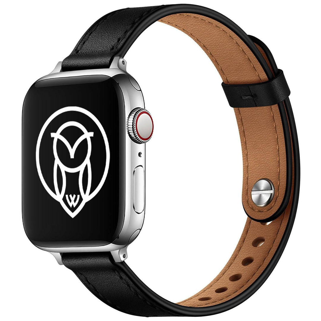 Series 4 leather strap store