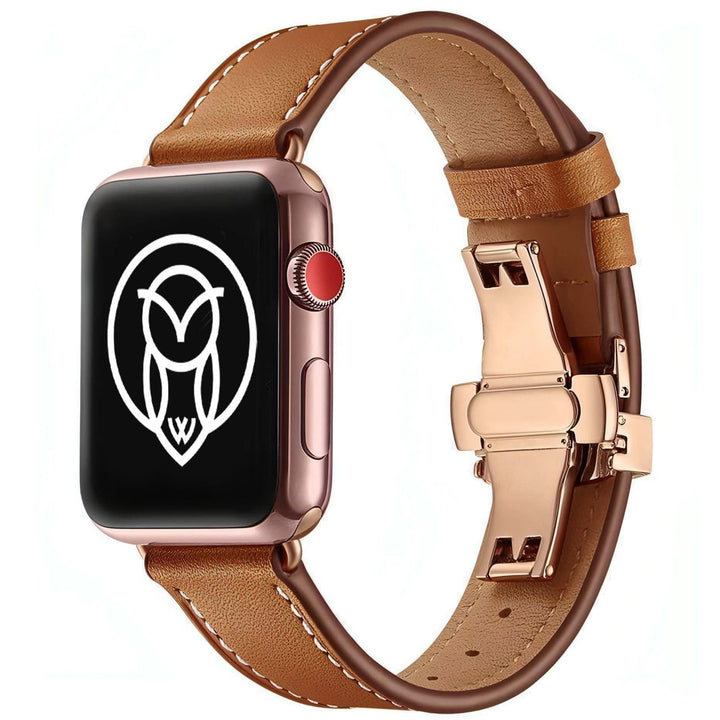 Costa Scott Leather Band | apple, Apple Watch accessories, apple watch bands, apple watch bands cheap, apple watch bands clearance, apple watch bands for women, apple watch bands sale, Apple Watch gadgets, Apple Watch gear, Apple Watch Straps, black, butterfly clasp, genuine leather, gold, men, series 9, silver, watch bands for Apple Watch, watch straps for Apple Watch, women | WizeBand