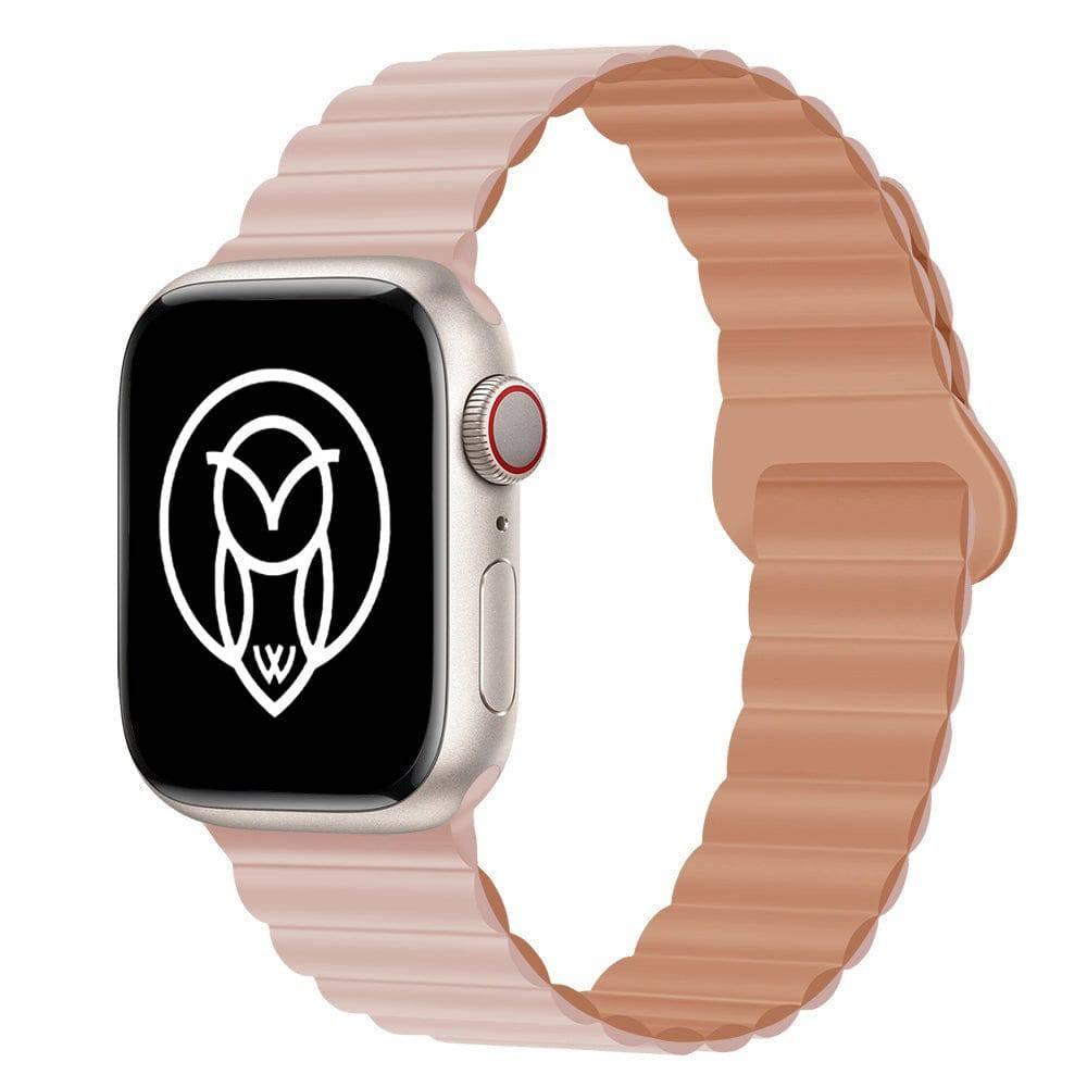 Rose gold apple 2024 watch magnetic band
