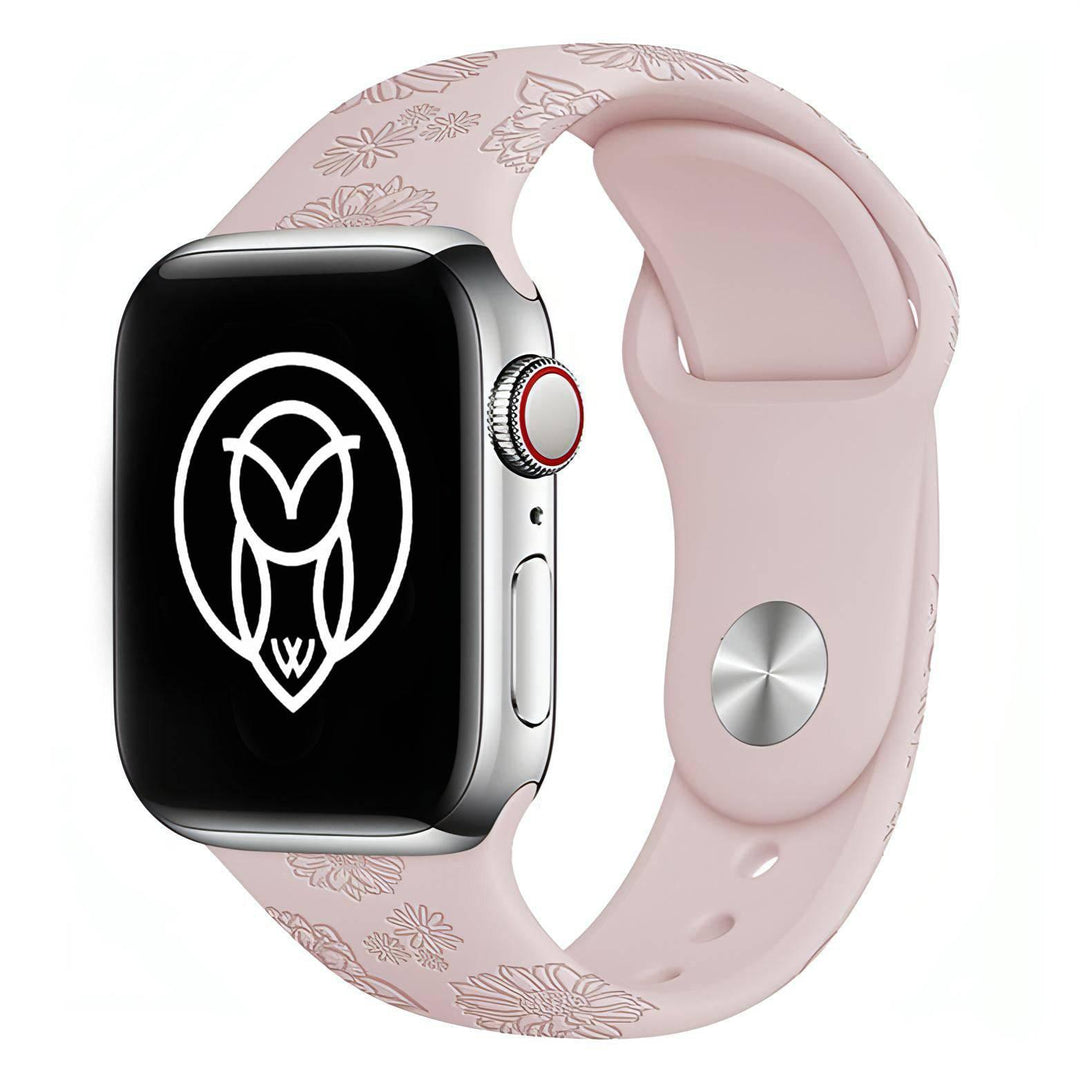 Apple watch series 4 silicone band discount