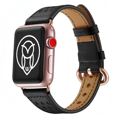 Vicus Leather Band | apple, Apple Watch accessories, apple watch bands, apple watch bands cheap, apple watch bands clearance, apple watch bands for women, apple watch bands sale, Apple Watch gadgets, Apple Watch gear, Apple Watch Straps, genuine leather, gold, pinkawareness, series 7, series 8, series 9, tang buckle, watch bands for Apple Watch, watch straps for Apple Watch, women | WizeBand