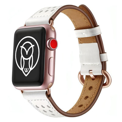 Vicus Leather Band | apple, Apple Watch accessories, apple watch bands, apple watch bands cheap, apple watch bands clearance, apple watch bands for women, apple watch bands sale, Apple Watch gadgets, Apple Watch gear, Apple Watch Straps, genuine leather, gold, pinkawareness, series 7, series 8, series 9, tang buckle, watch bands for Apple Watch, watch straps for Apple Watch, women | WizeBand