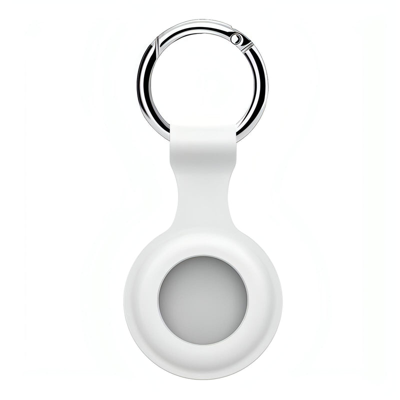 Airtag Key Ring (10 Colours) White WizeBand