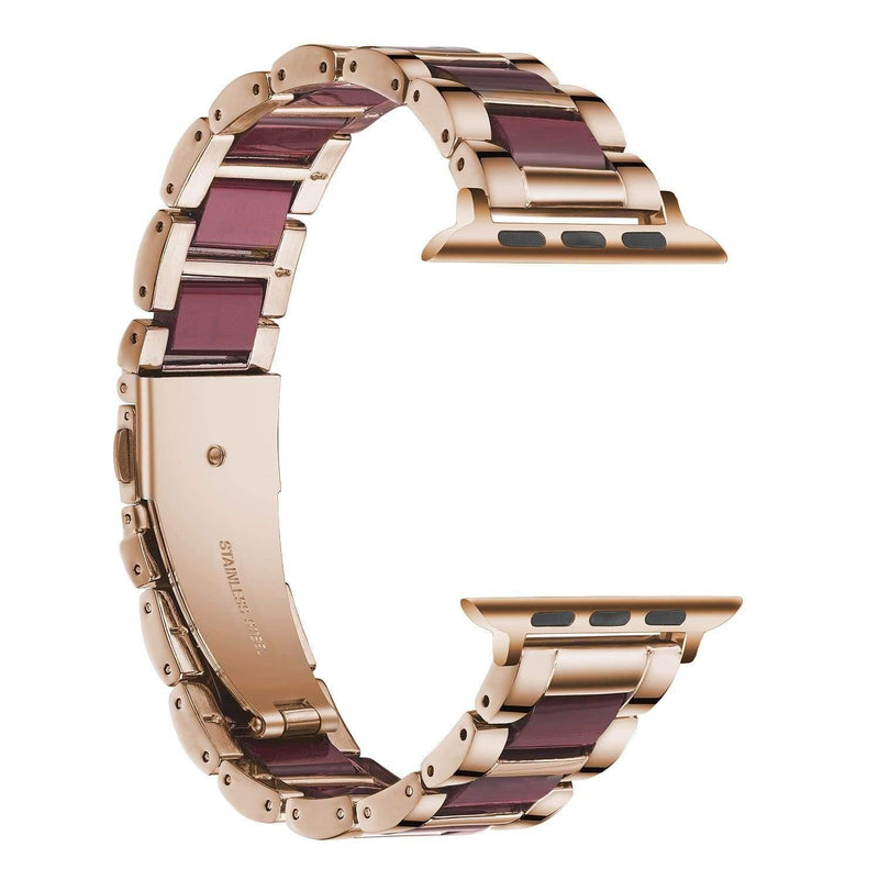 Aura Metal Band (11 Colours) Aura Wine / 44mm WizeBand