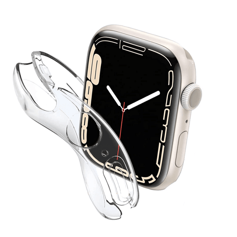 Cyrene Clear Watch Case | Accesories | 41mm, 45mm, Accesories, apple, Apple Watch accessories, apple watch bands, apple watch bands cheap, apple watch bands clearance, apple watch bands for women, apple watch bands sale, Apple Watch gadgets, Apple Watch gear, Apple Watch Straps, case, series 7, series 9, transparent, watch bands for Apple Watch, Watch Protection, watch straps for Apple Watch | WizeBand