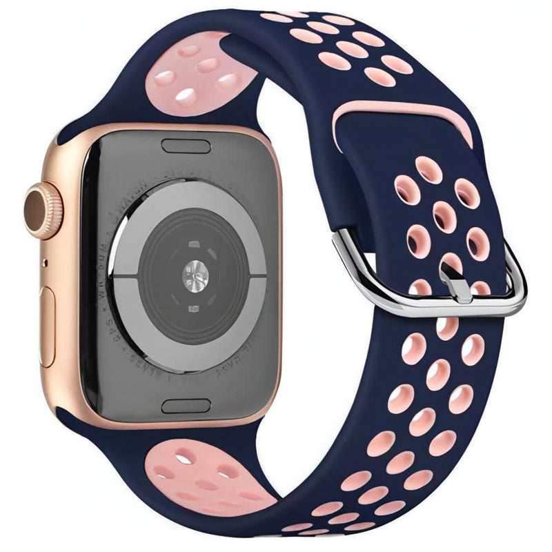 Delia Silicone Band | apple, Apple Watch accessories, apple watch bands, apple watch bands cheap, apple watch bands clearance, apple watch bands for women, apple watch bands sale, Apple Watch gadgets, Apple Watch gear, Apple Watch Straps, men, orange, series 9, silicone, silver, tang buckle, two tone, watch bands for Apple Watch, watch straps for Apple Watch, woman, women | WizeBand