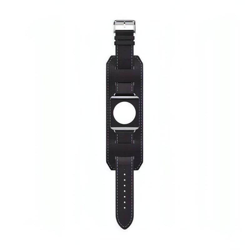 Dione Leather Band (4 Colours) Dione Black / 44mm WizeBand