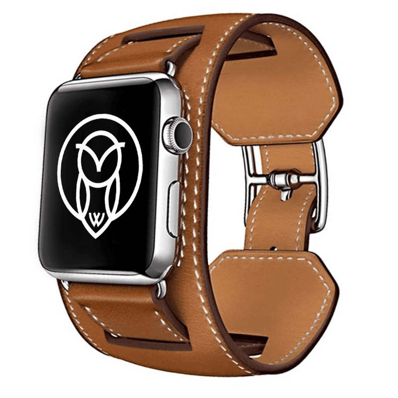 Dione Leather Band | apple, Apple Watch accessories, apple watch bands, apple watch bands cheap, apple watch bands clearance, apple watch bands for women, apple watch bands sale, Apple Watch gadgets, Apple Watch gear, Apple Watch Straps, genuine leather, men, series 9, silver, tang buckle, watch bands for Apple Watch, watch straps for Apple Watch, women | WizeBand