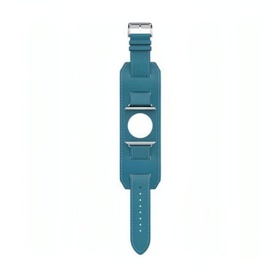 Dione Leather Band (4 Colours) Dione Ocean Blue / 44mm WizeBand