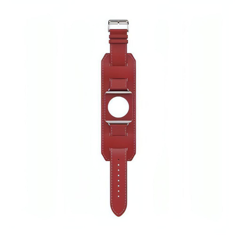 Dione Leather Band (4 Colours) Dione Red / 44mm WizeBand