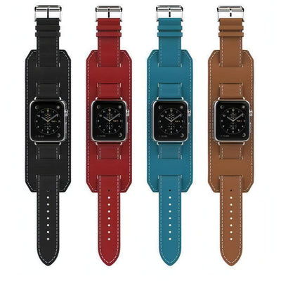 Dione Leather Band (4 Colours) WizeBand