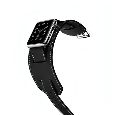 Dione Leather Band | apple, Apple Watch accessories, apple watch bands, apple watch bands cheap, apple watch bands clearance, apple watch bands for women, apple watch bands sale, Apple Watch gadgets, Apple Watch gear, Apple Watch Straps, genuine leather, men, series 9, silver, tang buckle, watch bands for Apple Watch, watch straps for Apple Watch, women | WizeBand