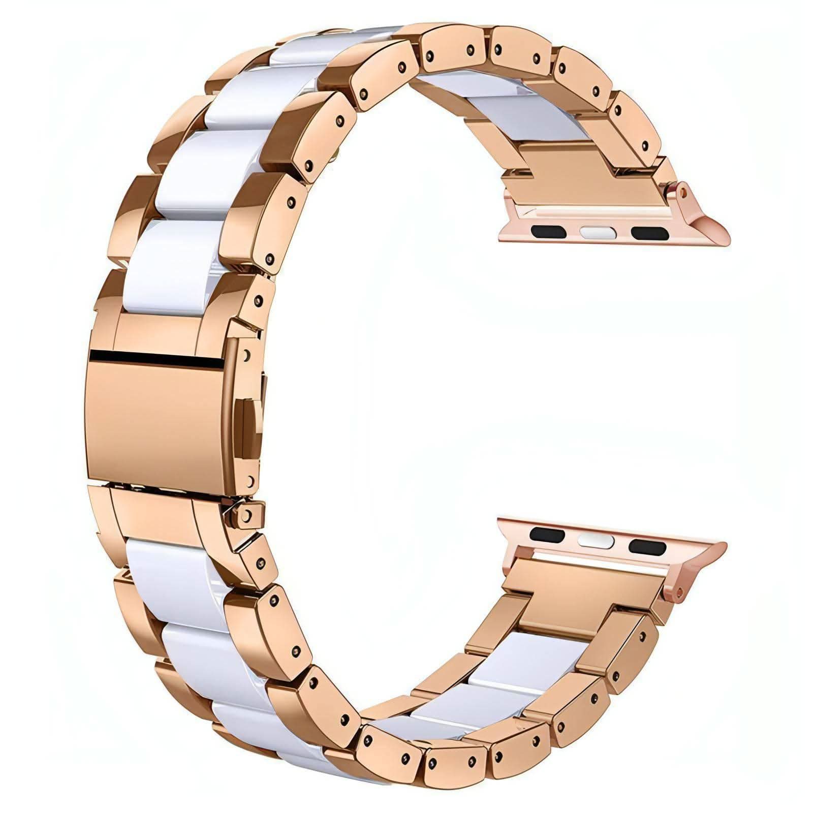 Granum Ceramic Strap (4 Colours) Granum Gold White / 38mm WizeBand