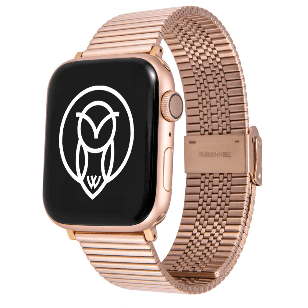 Apple Watch Gold Band - Iola Metal Band for Style & Comfort | WizeBand