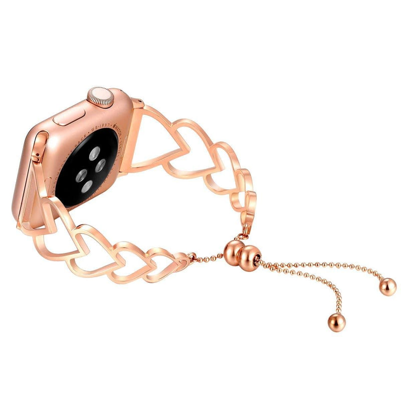 Lynx Cuff | apple, Apple Watch accessories, apple watch bands, apple watch bands cheap, apple watch bands clearance, apple watch bands for women, apple watch bands sale, Apple Watch gadgets, Apple Watch gear, Apple Watch Straps, black, gold, metal, rose gold, silver, stainless steel, watch bands for Apple Watch, watch straps for Apple Watch, woman, women | WizeBand
