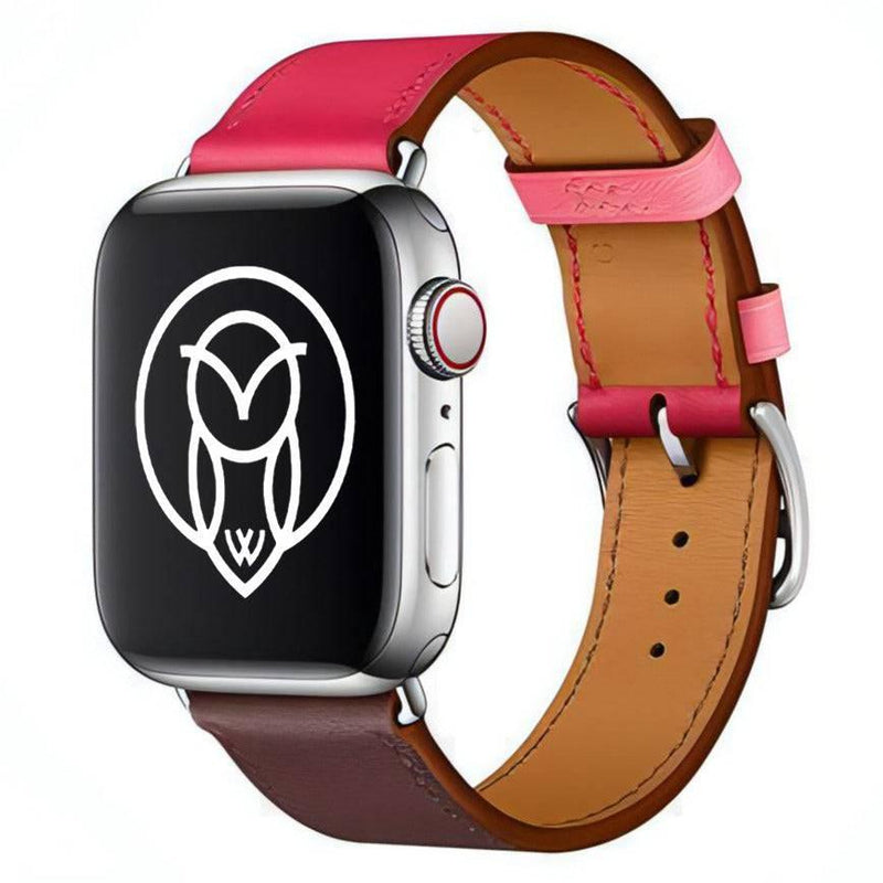 Paris Vegan Leather Band | apple, Apple Watch accessories, apple watch bands, apple watch bands cheap, apple watch bands clearance, apple watch bands for women, apple watch bands sale, Apple Watch gadgets, Apple Watch gear, Apple Watch Straps, men, series 7, series 8, series 9, silver, tang buckle, vegan leather, watch bands for Apple Watch, watch straps for Apple Watch, women | WizeBand