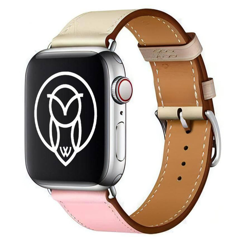 Paris Vegan Leather Band | apple, Apple Watch accessories, apple watch bands, apple watch bands cheap, apple watch bands clearance, apple watch bands for women, apple watch bands sale, Apple Watch gadgets, Apple Watch gear, Apple Watch Straps, men, series 7, series 8, series 9, silver, tang buckle, vegan leather, watch bands for Apple Watch, watch straps for Apple Watch, women | WizeBand