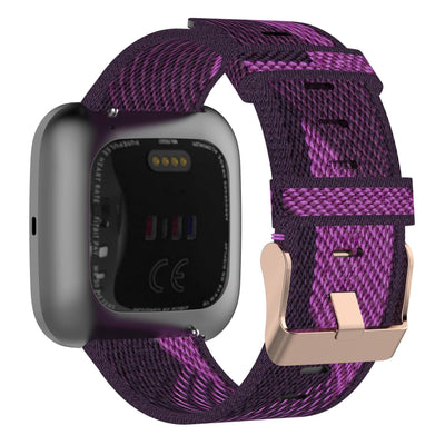 Protos Fitbit Nylon Band | Apple Watch accessories, Apple Watch gadgets, Apple Watch gear, fitbit, gold, men, nylon, tang buckle, women | WizeBand