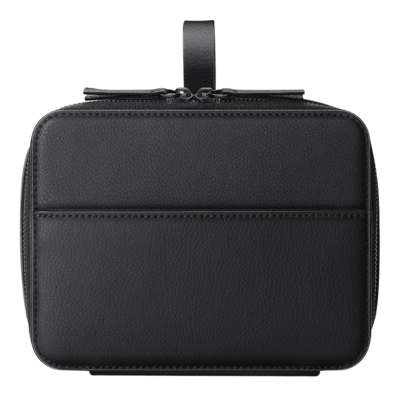 Rhoda Compact Travel Case | apple, Apple Watch accessories, Apple Watch gadgets, Apple Watch gear, black, case, men, organizer, vegan leather, woman, women | WizeBand