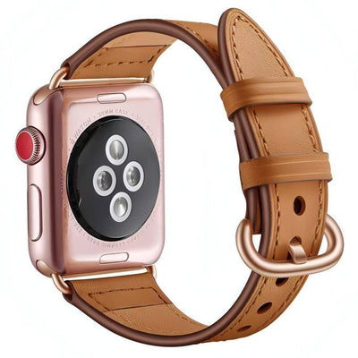 Vicus Leather Band | apple, Apple Watch accessories, apple watch bands, apple watch bands cheap, apple watch bands clearance, apple watch bands for women, apple watch bands sale, Apple Watch gadgets, Apple Watch gear, Apple Watch Straps, genuine leather, gold, pinkawareness, series 7, series 8, series 9, tang buckle, watch bands for Apple Watch, watch straps for Apple Watch, women | WizeBand